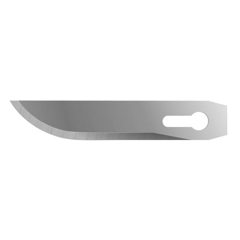 STERLING KEYHOLE BLADE CONVEX CARD OF 3